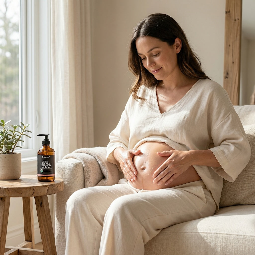 Aceite Corporal de Embarazo Milagroso Orgánico 240ml / 8.12fl.oz.