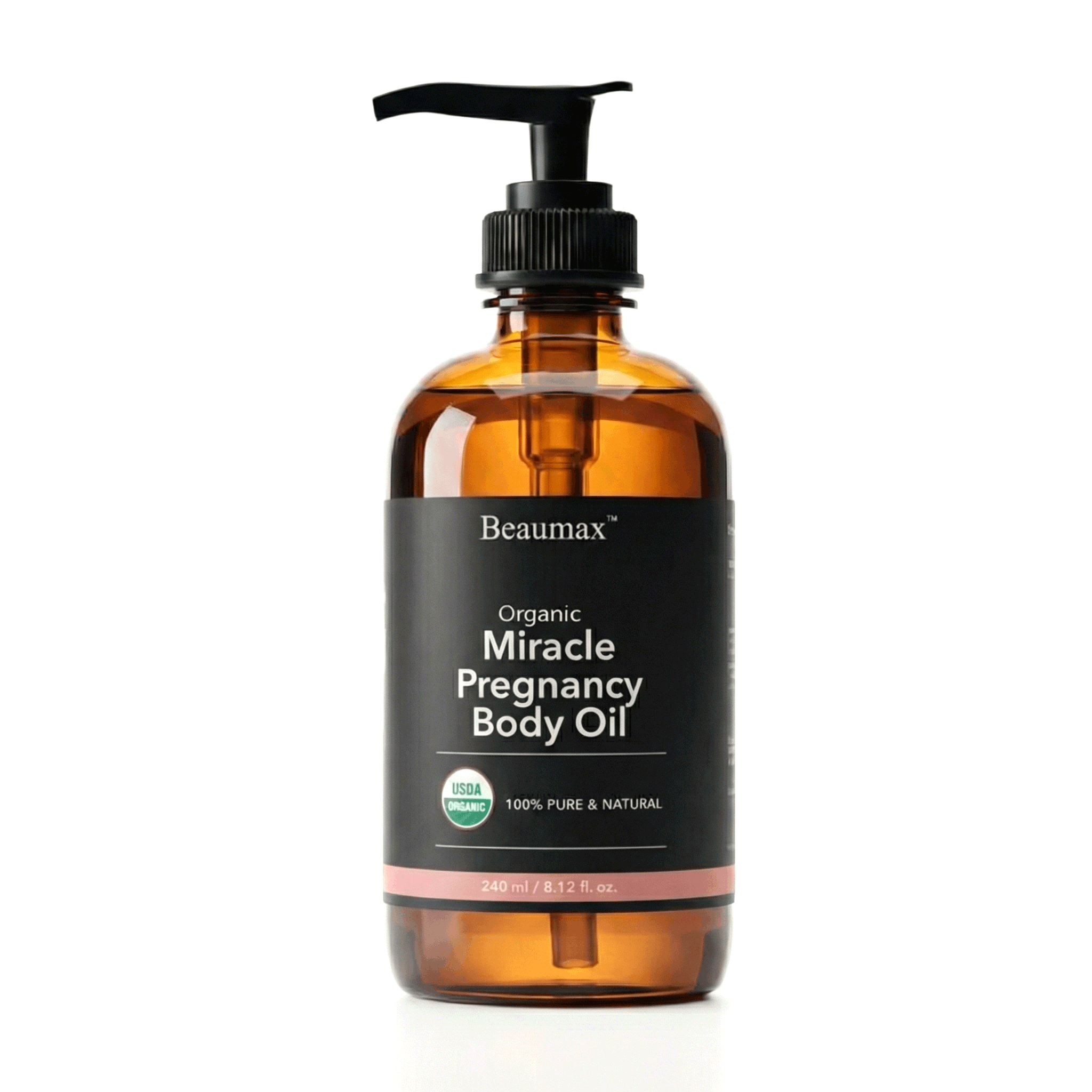 Aceite Corporal de Embarazo Milagroso Orgánico 240ml / 8.12fl.oz.