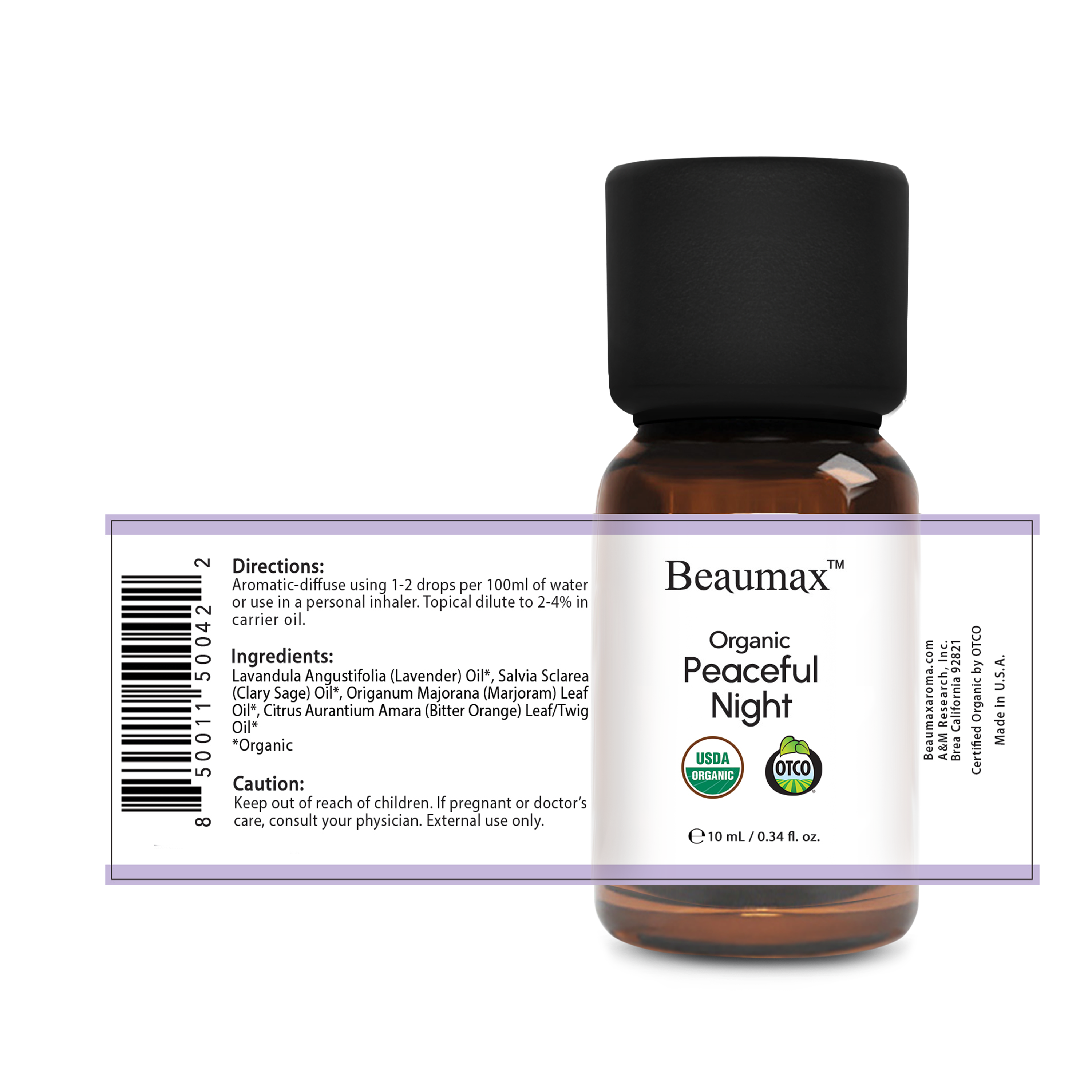 ピースフル ナイト オーガニック シナジー オイル 10ml