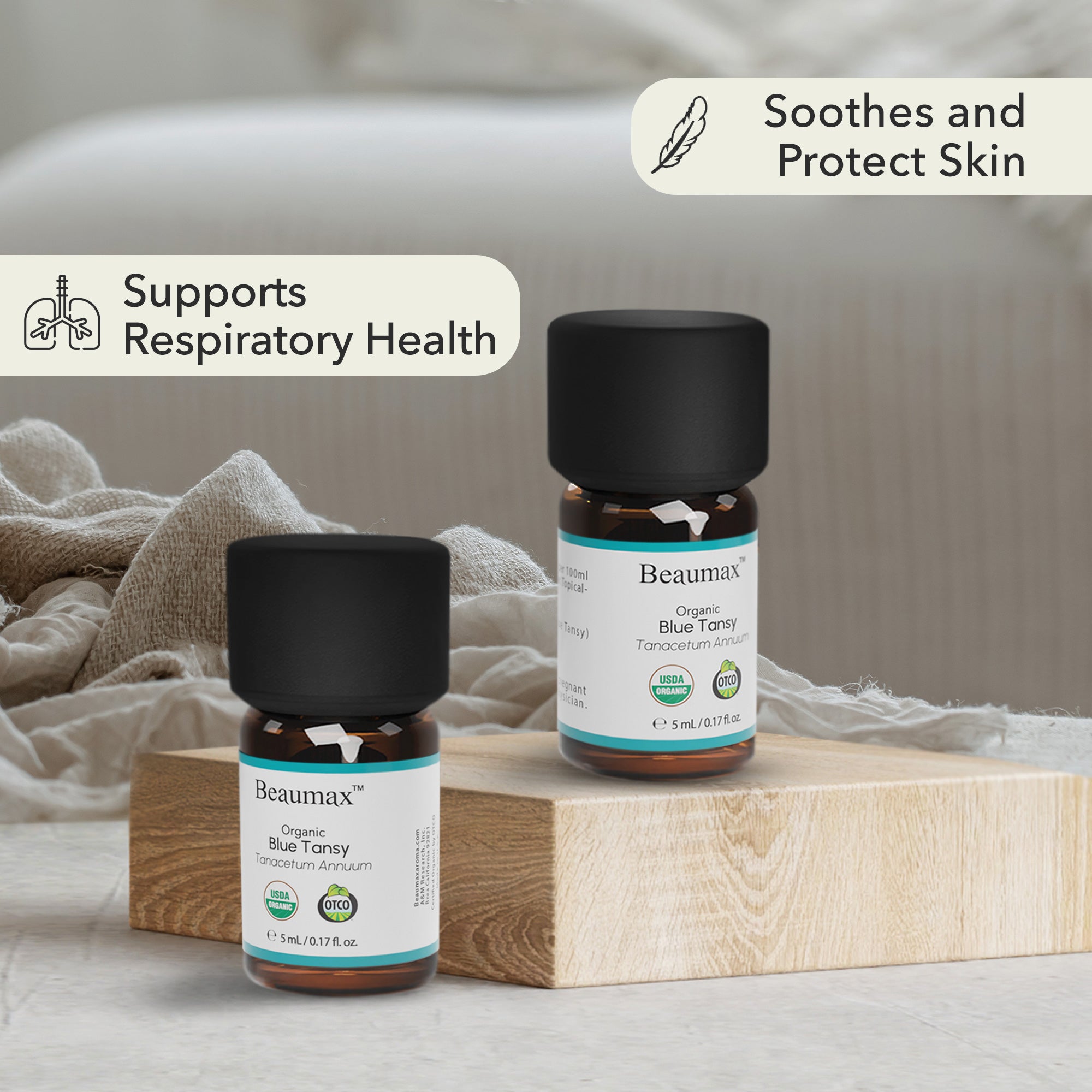 Blue Tansy - Organic Essential Oil (Tanacetum Annuum Linnaeus)