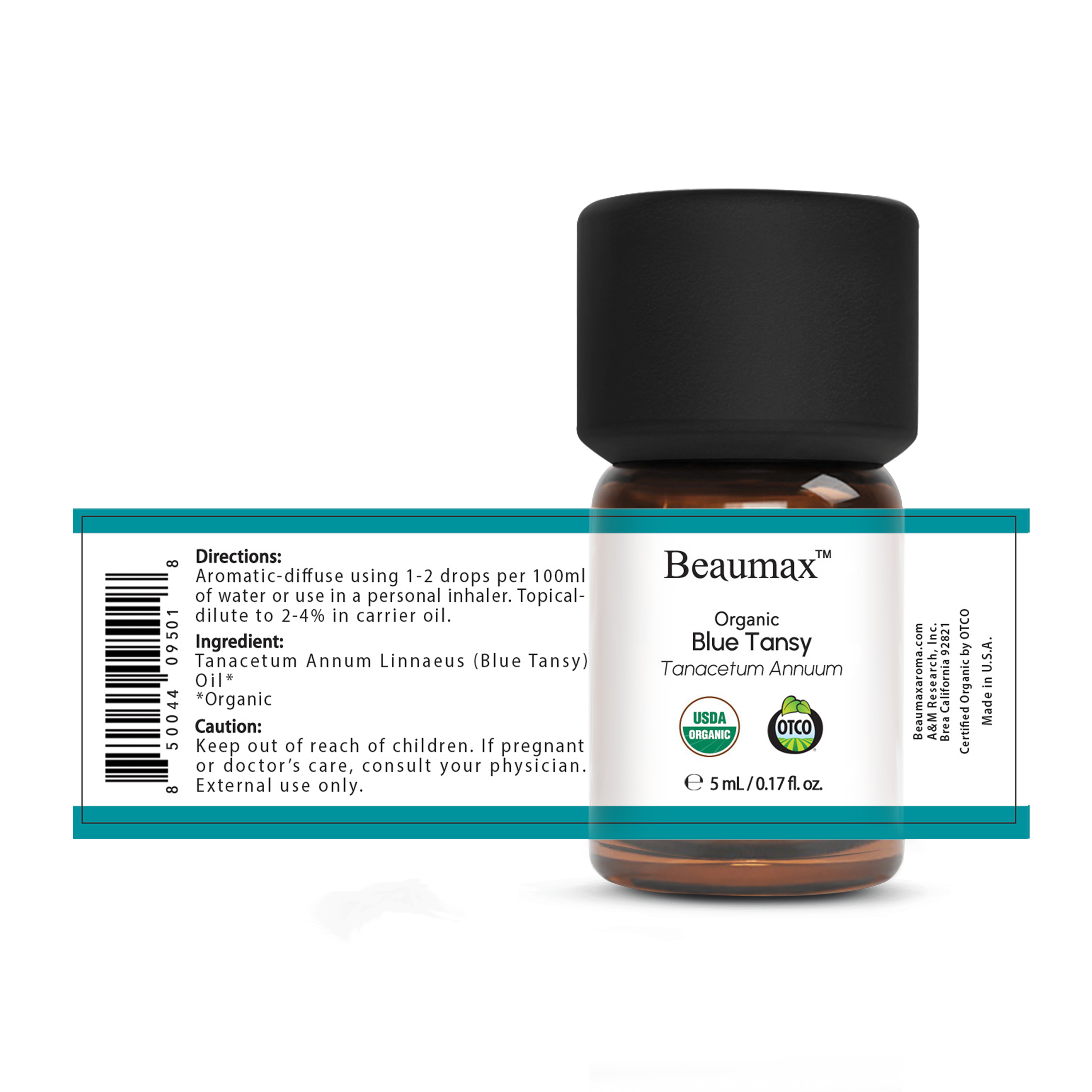 블루 탠시 유기농 에센셜 오일(Tanacetum Annuum Linnaeus) 5ml