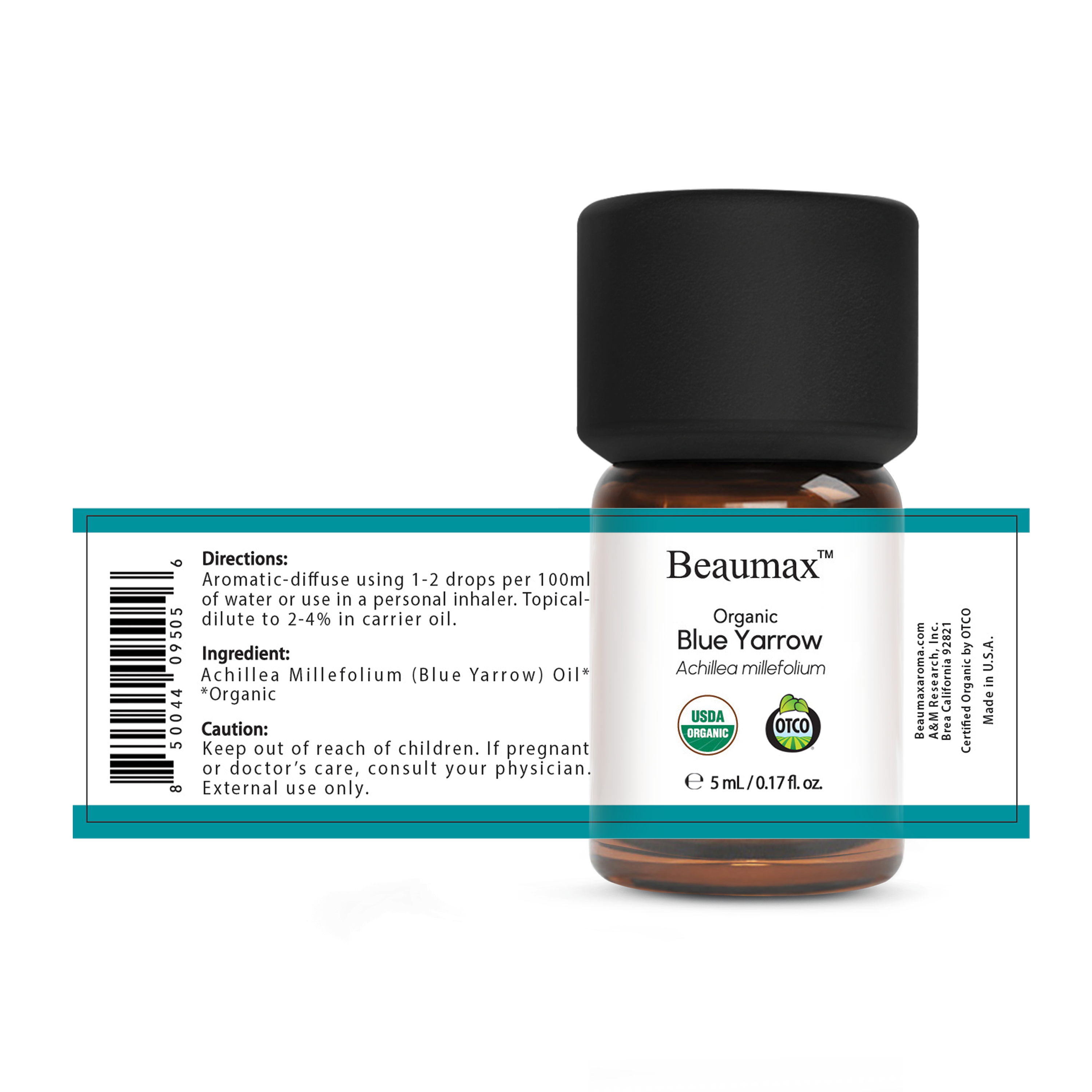 ब्लू यारो ऑर्गेनिक एसेंशियल ऑयल (अचिलिया मिलेफोलियम) 5 मि.ली
