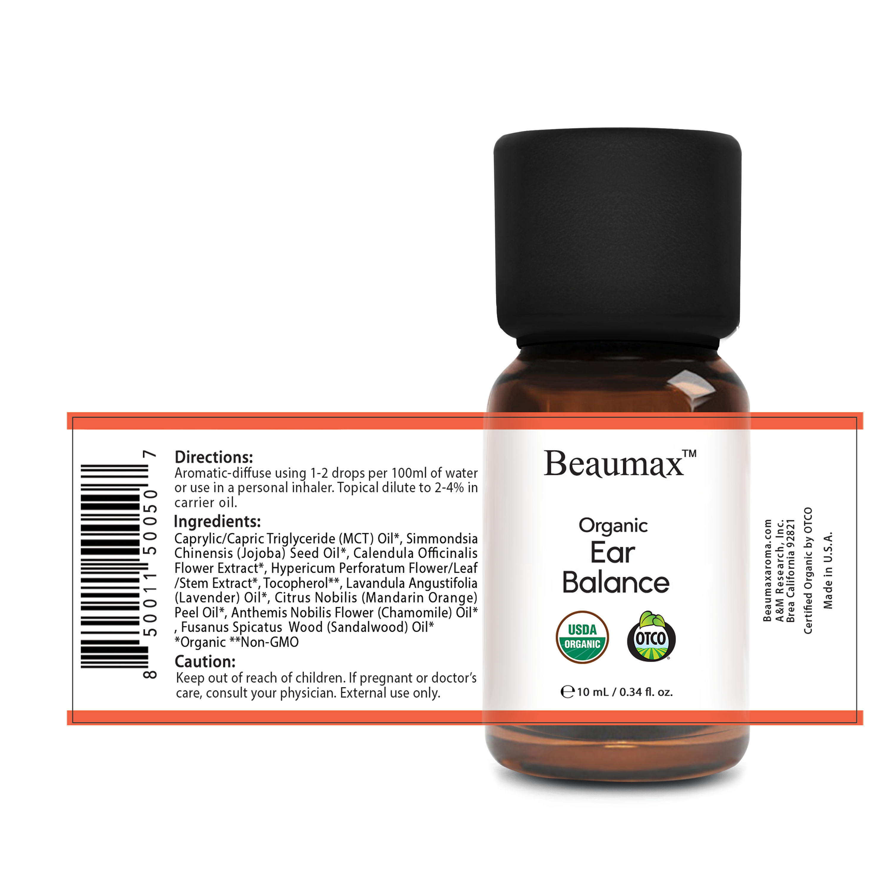 Ear Balance Organic Synergy Oil