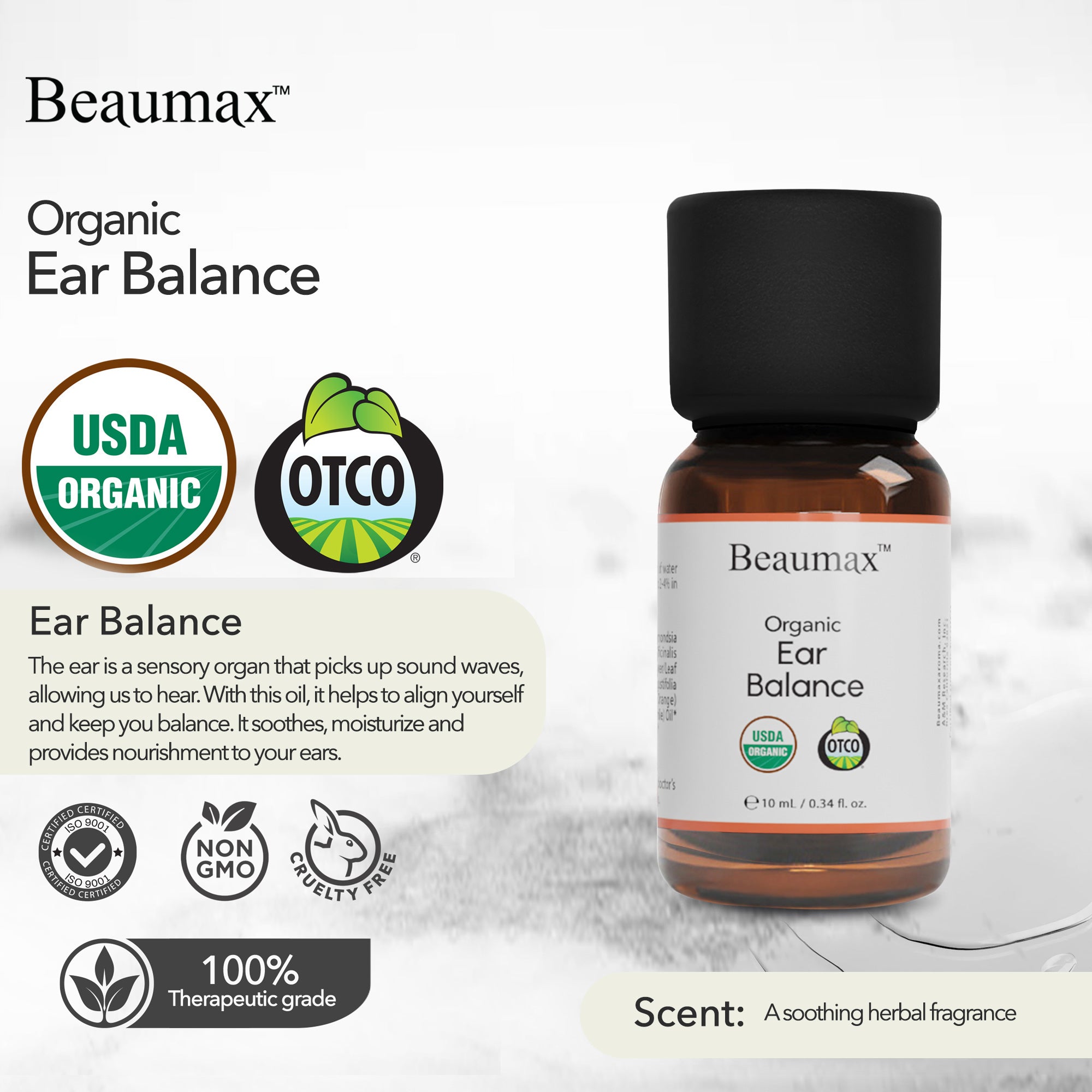 Ear Balance Organic Synergy Oil
