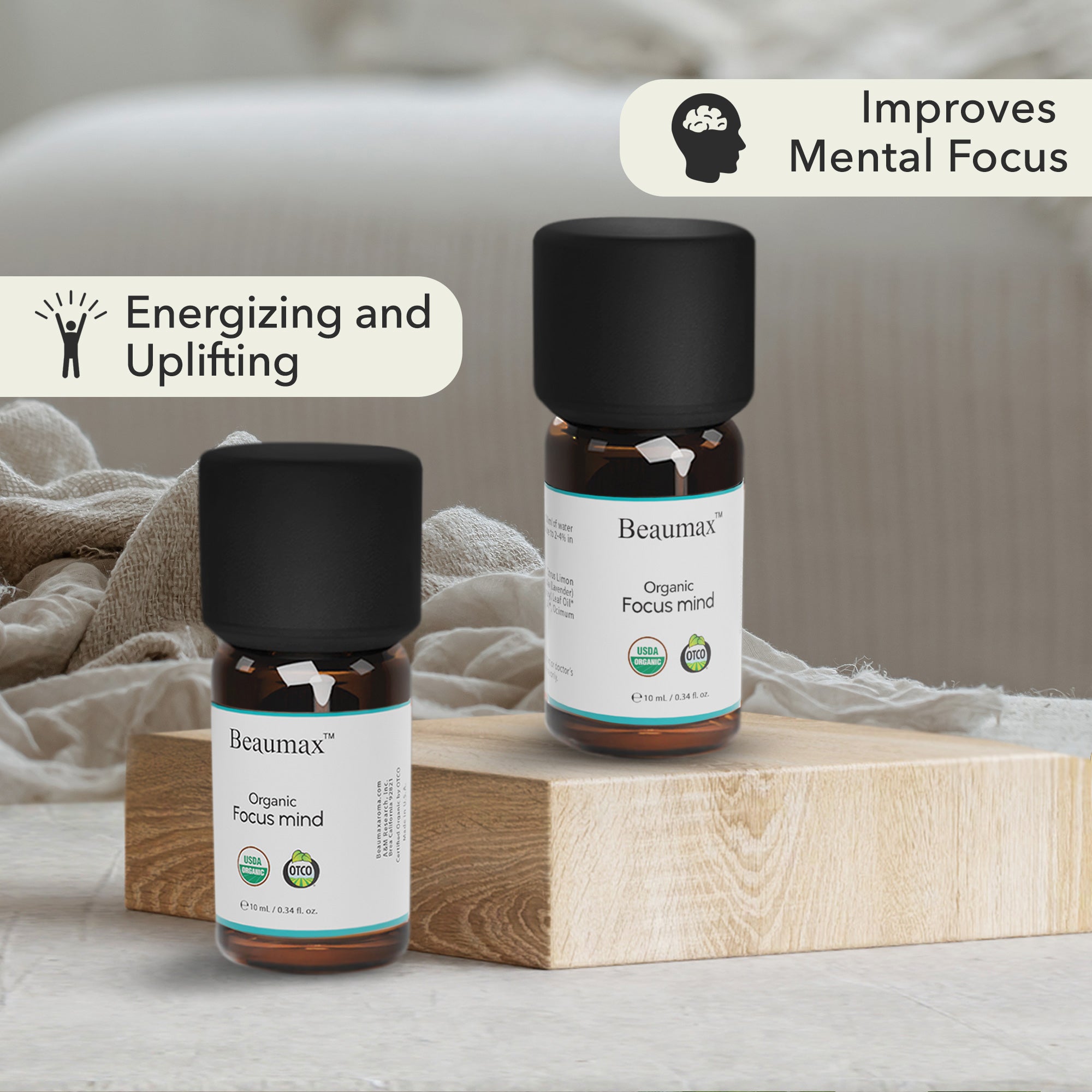 Focus Mind Organic Synergy Oil
