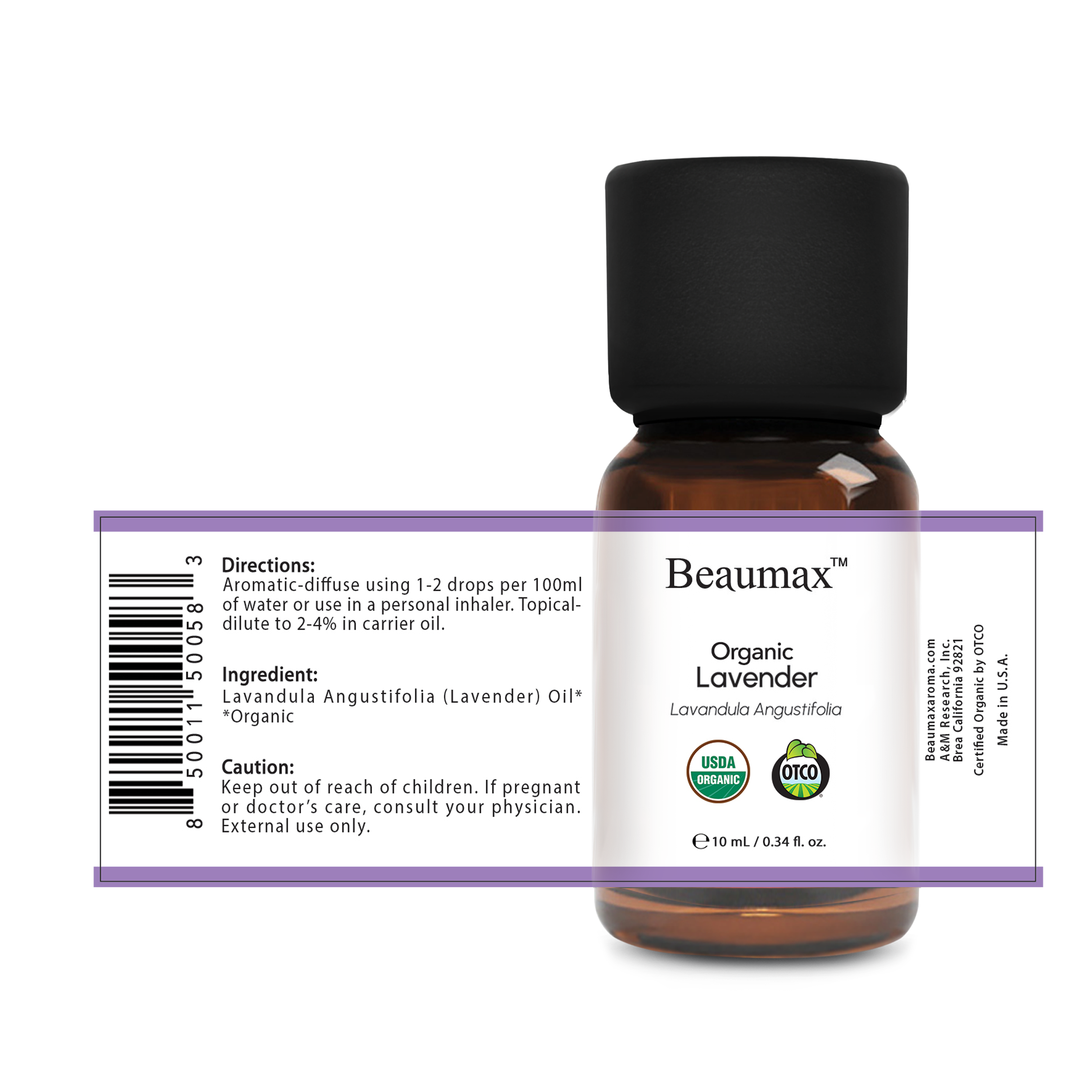 Tinh Dầu Hữu Cơ Oải Hương (Lavandula Angustifolia) 10ml