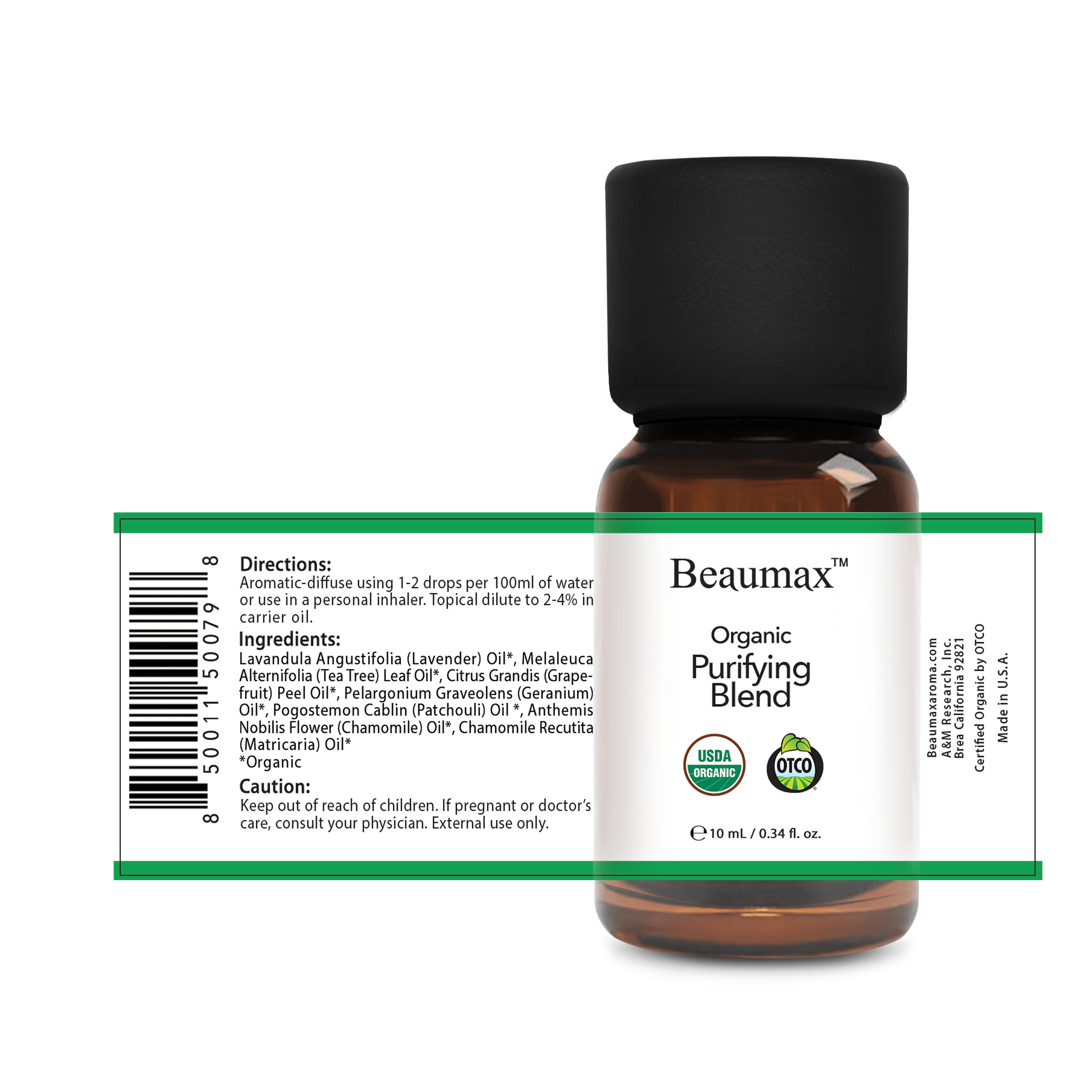 퓨리파잉 블렌드 유기농 시너지 오일 10ml