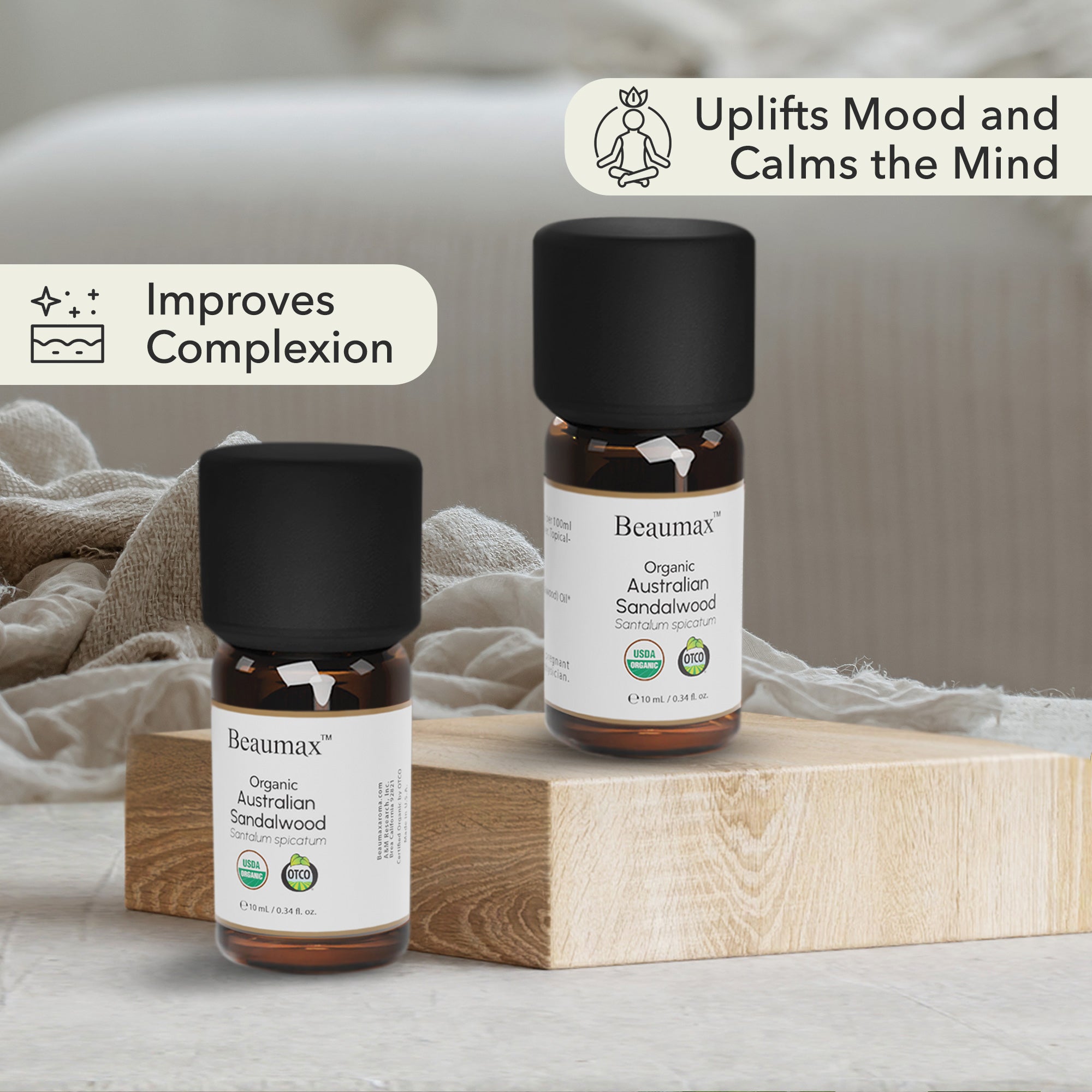 Australian Sandalwood - Organic Essential Oil (Santalum Album)