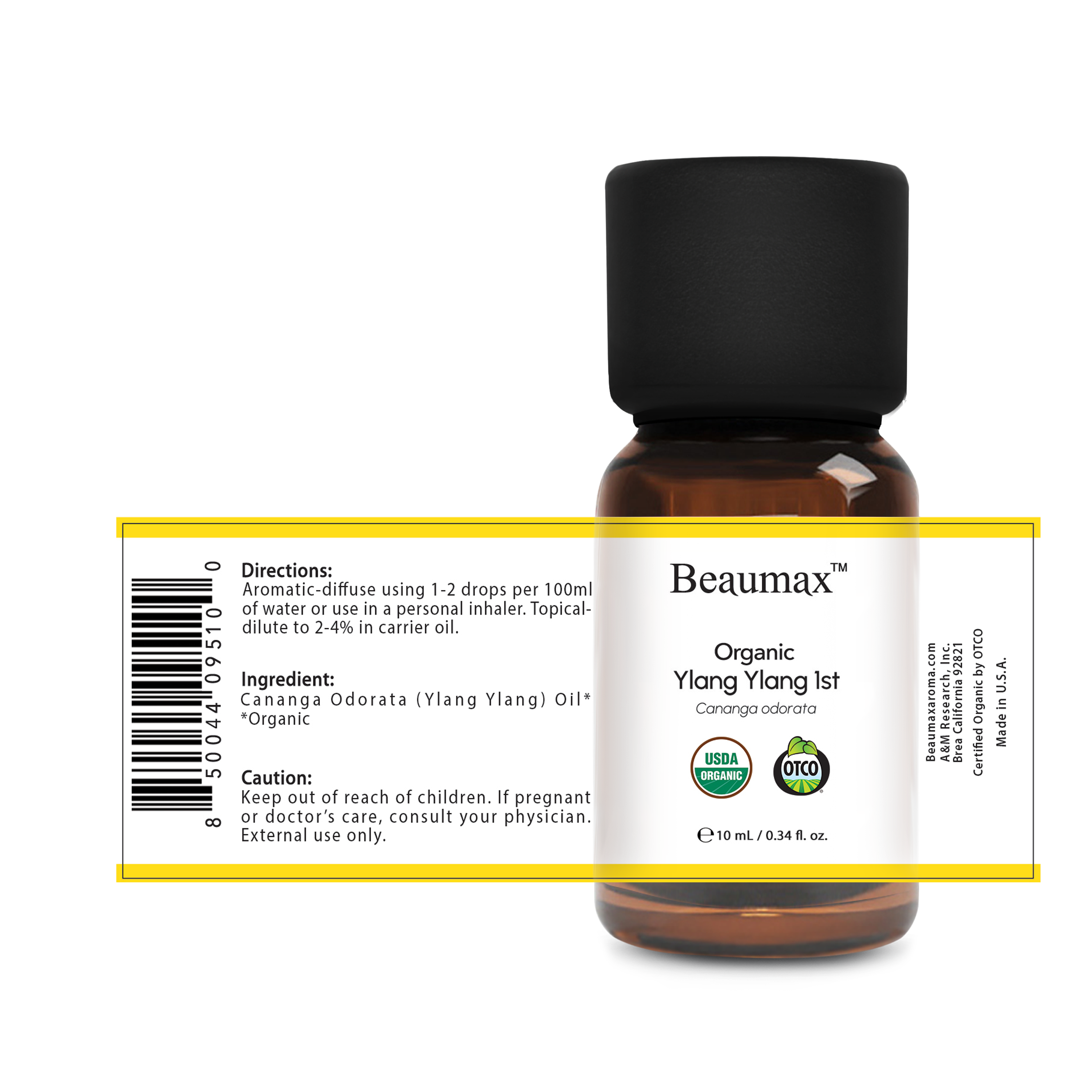 依兰依兰有机精油 (Cananga Odorata) 10ml