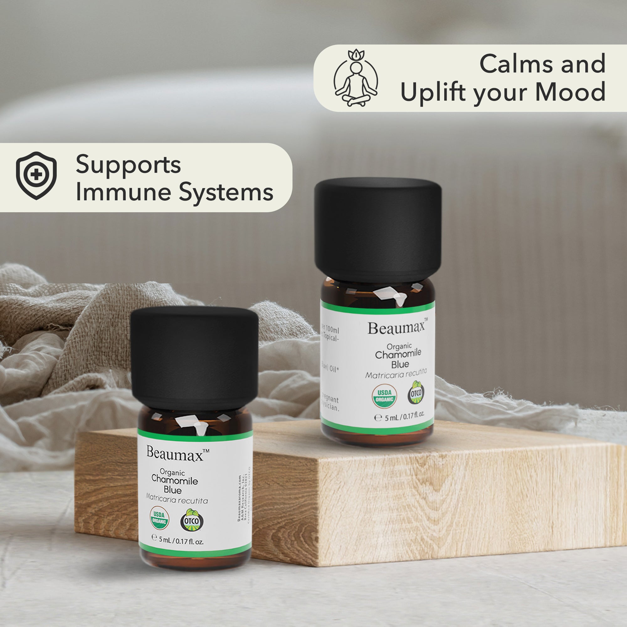 Chamomile Blue - Organic Essential Oil (Matricaria Recutita)