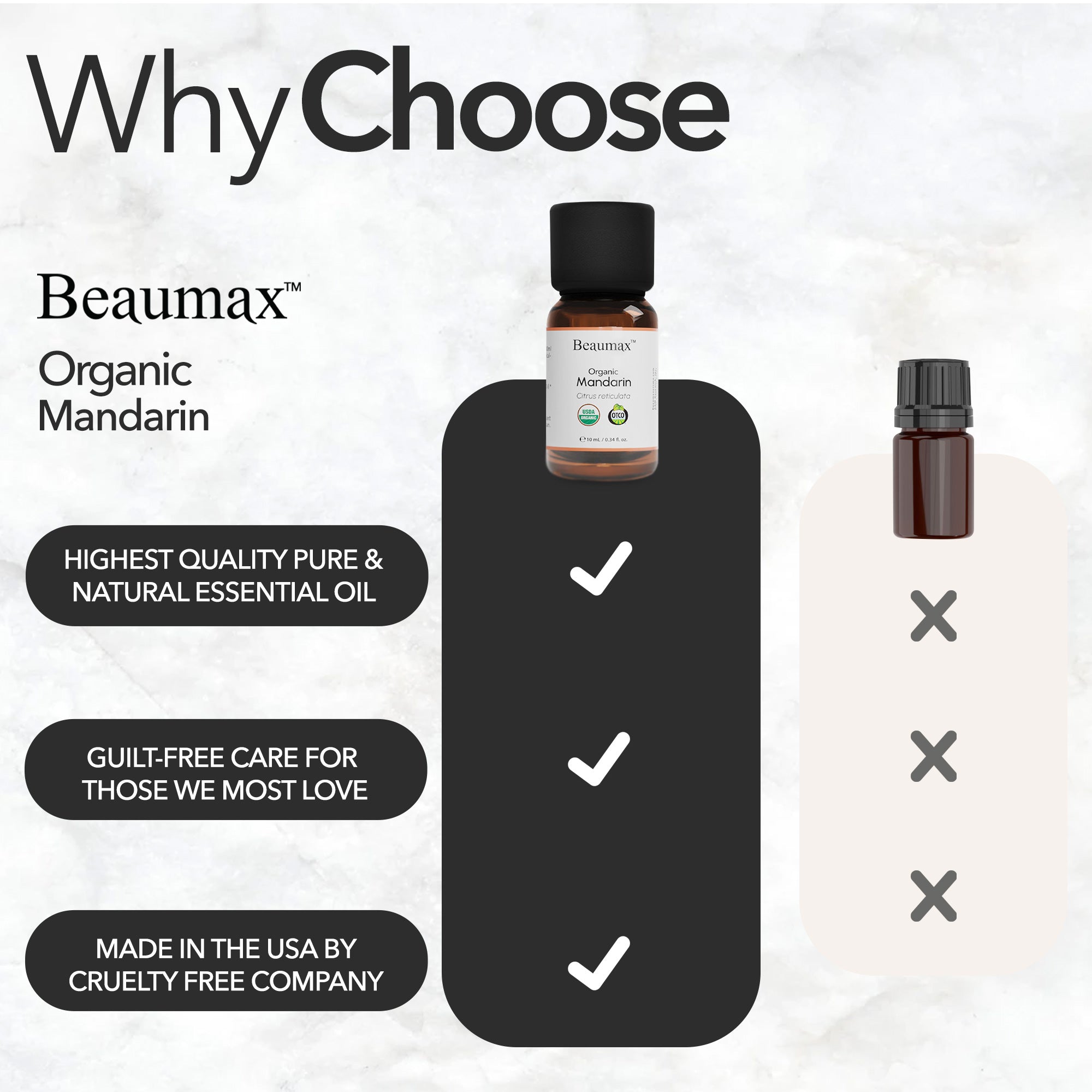 Aceite Esencial de Mandarina Orgánica (Citrus Reticulata) 10ml