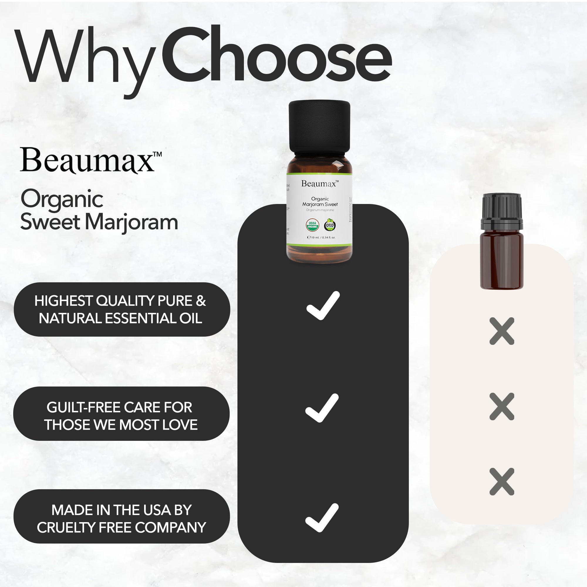 Tinh dầu hữu cơ kinh giới ngọt (Origanum Majorana) 10ml