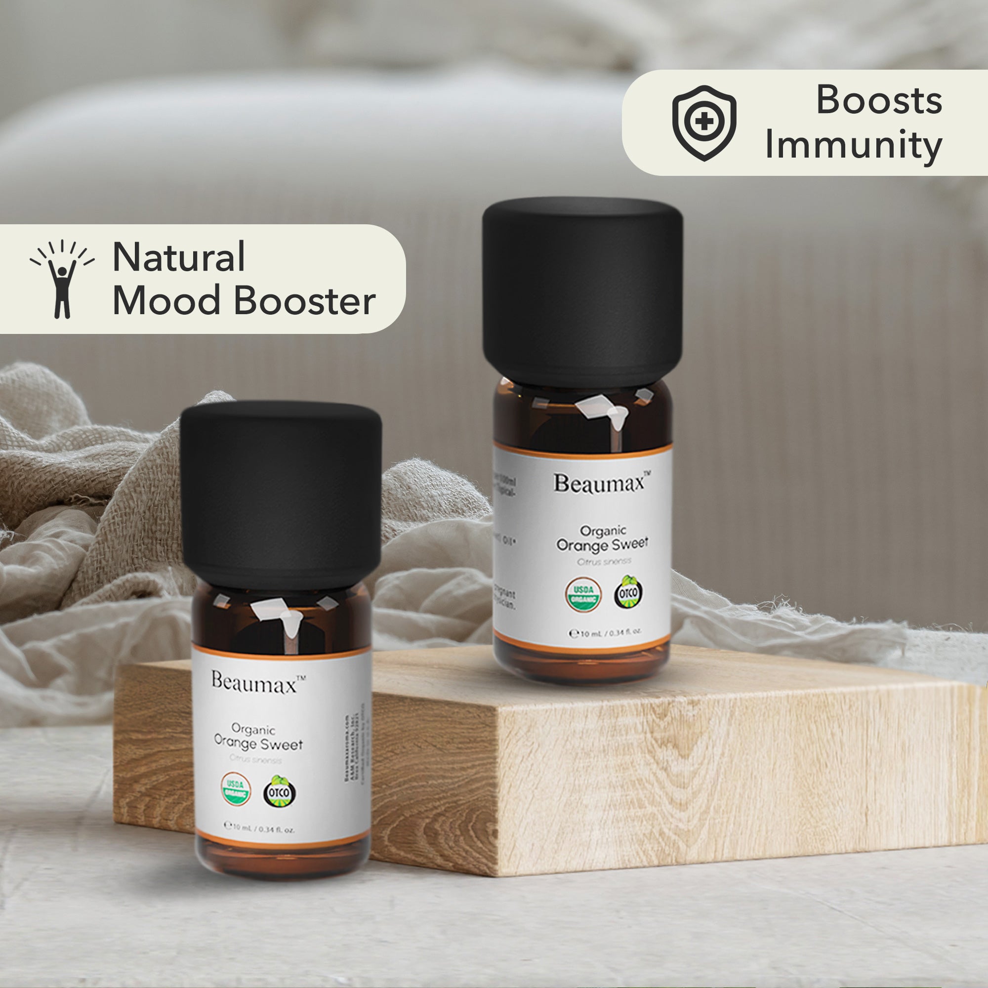 Orange Sweet - Organic Essential Oil (Citrus Sinensis)