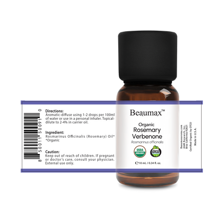 Huile Essentielle Bio Romarin Verbénone (Rosmarinus Officinalis) 10 ml