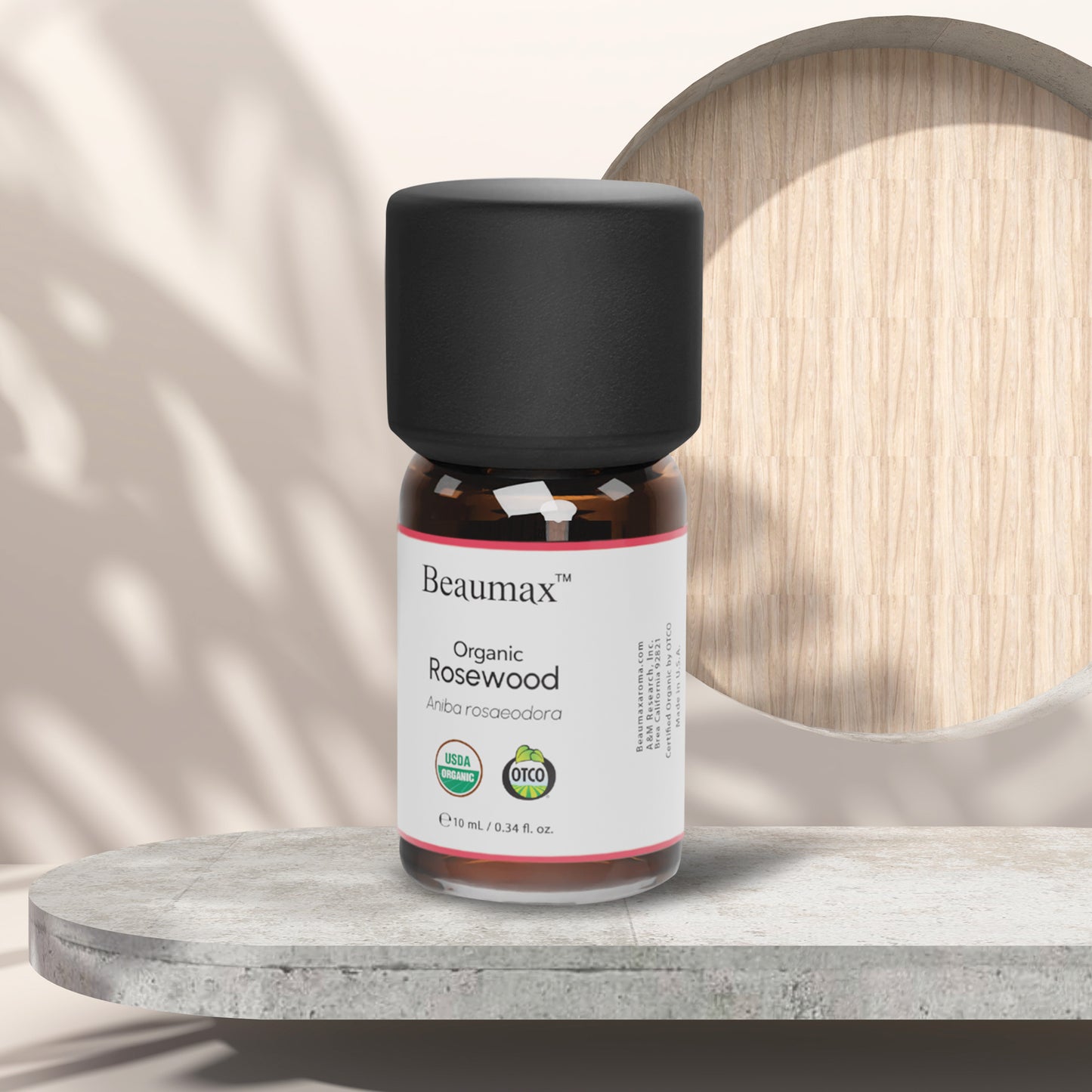 Rosewood Organic Essential Oil (Aniba Rosaeodora) 10ml